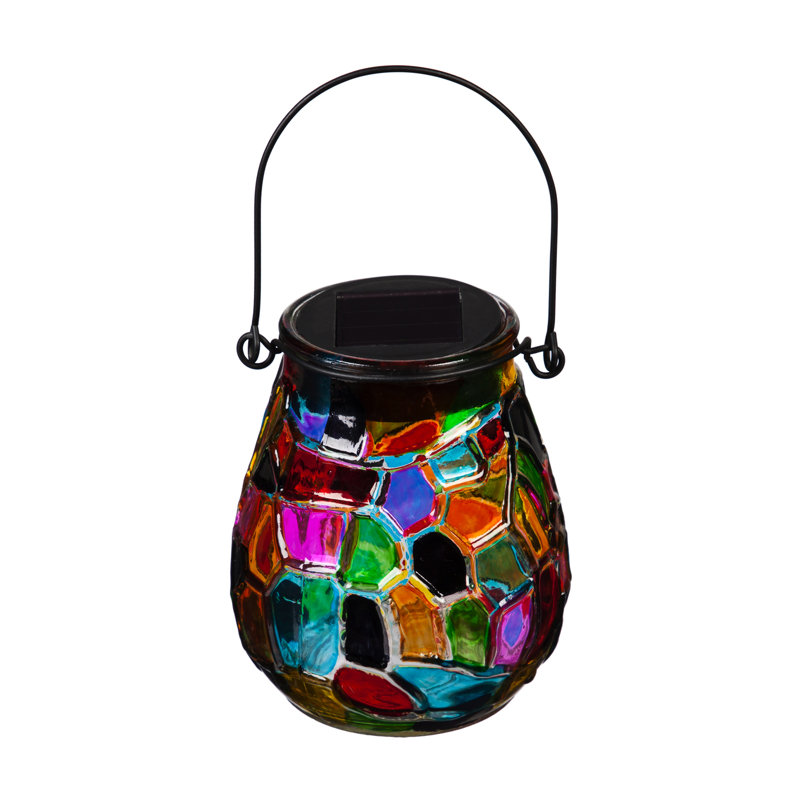 4.52'' Solar Powered Jar Lantern