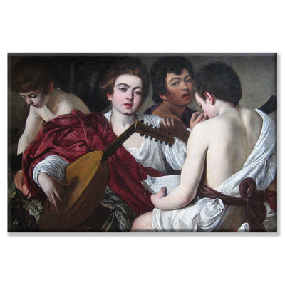 « the musiciens », reproduction d’art sur toile tendue
