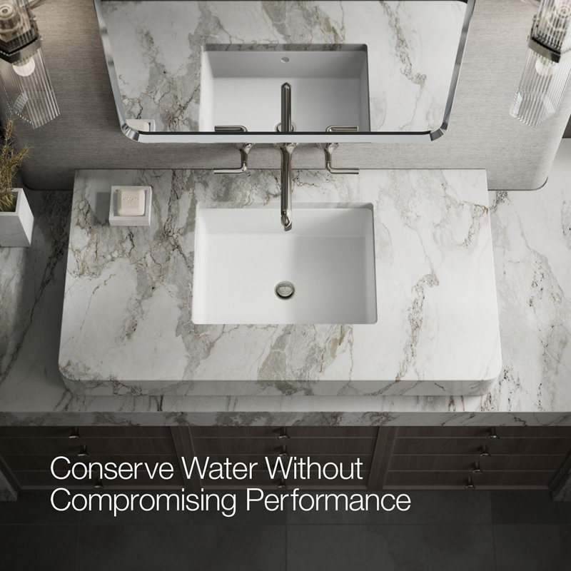 Occasion Wall-Mount Bathroom Sink Faucet Lever Handle Trim, Polished Nickel
