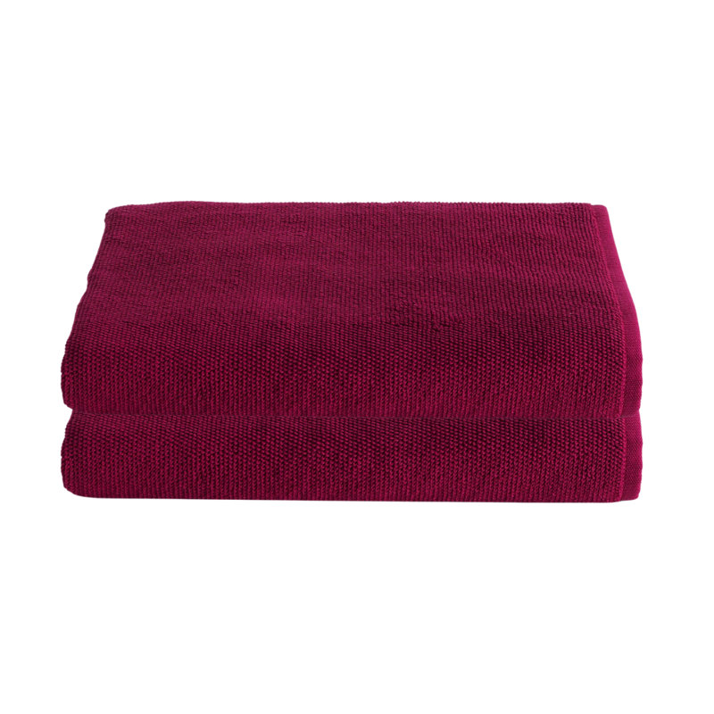 LERINS Turkish Cotton Bath Sheet, Red