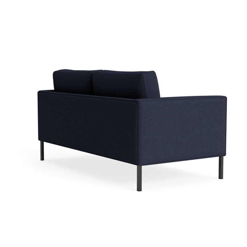MTO - Paramount Sofa Metal Legs, 32" H x 66" W x 34" D, Kvadrat Autumn Navy