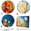 Energy Pointillism - Art mural en marbre abstrait, salon-1326366152-1326366194
