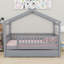 Lit maison avec lit gigogne-996531226