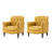 Orme 32" W Tufted Genuine Leather Armchair-122503355