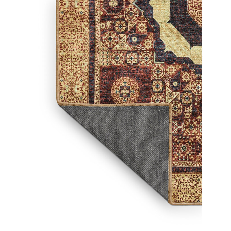 Abstract Indoor Rug, Rectangle 2' x 3'