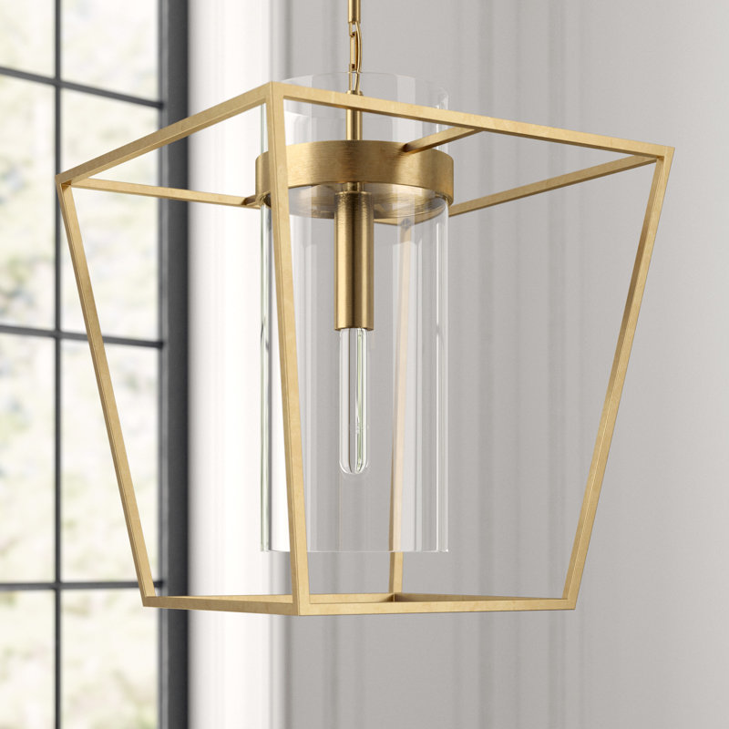 Ian K. Fowler Presidio Small Lantern, Rubbed Antique Brass