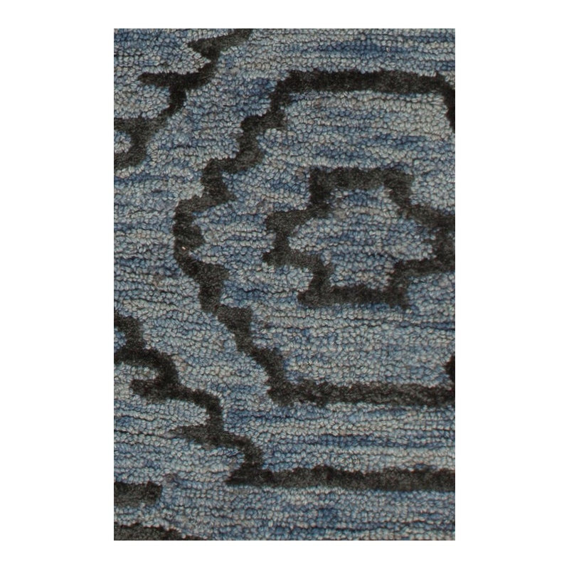 Tapis en jute, sisal et viscose Shevlin, 5 pi x 7 pi 6 po