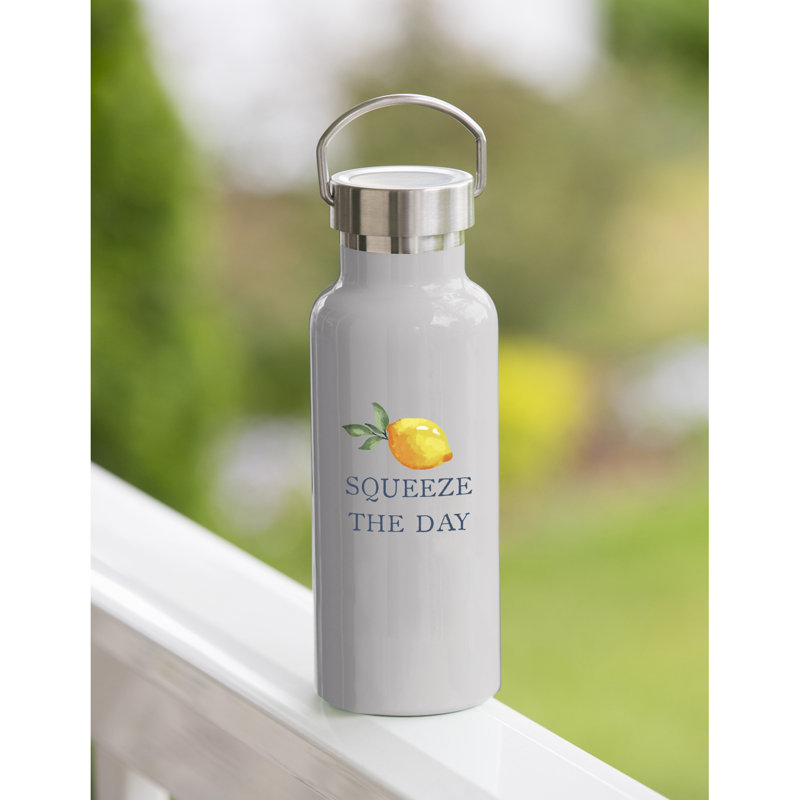 Cypress Home 17 fl. oz. Double Wall Insulated Stainless Steel Water Bottle with