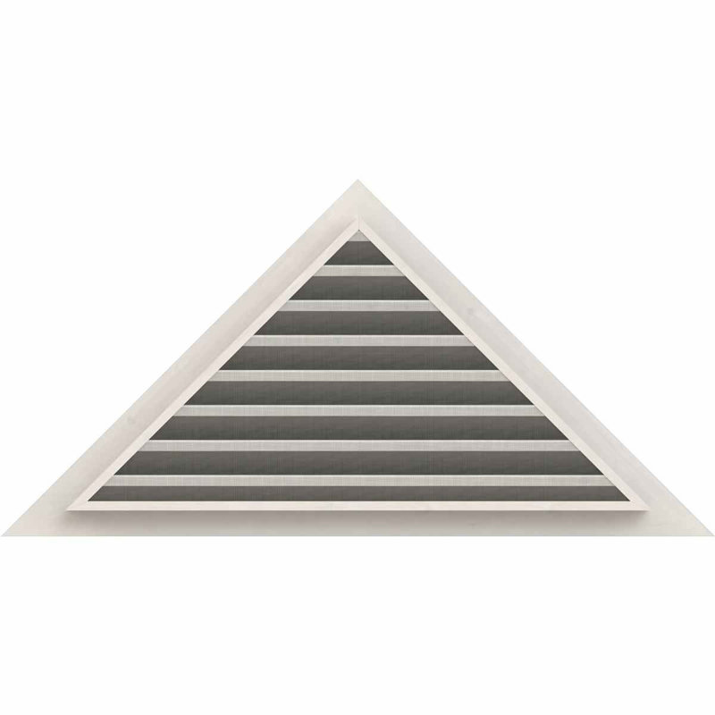 Évent Pitch, H 28,13 po x l 75 po (OB : H 22,5 po x l 60 po), Pin apprêté (lisse)