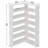 Corner Bookcase 6 Tiers with Baffles Industrial Large Corner Etagere Bookcase for Living Room Home Office-1226964058