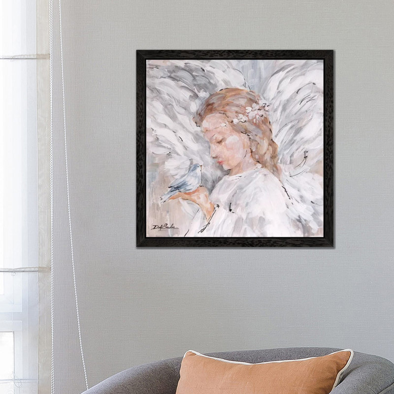 Debi Coules - Painting on Canvas, 93.98 cm H x 93.98 cm W, Black Framed