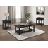 Milbourn 3-piece Coffee and 1-drawer End Table Set Java