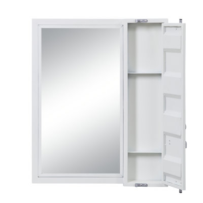 Cargo White Finish Vanity Mirror
