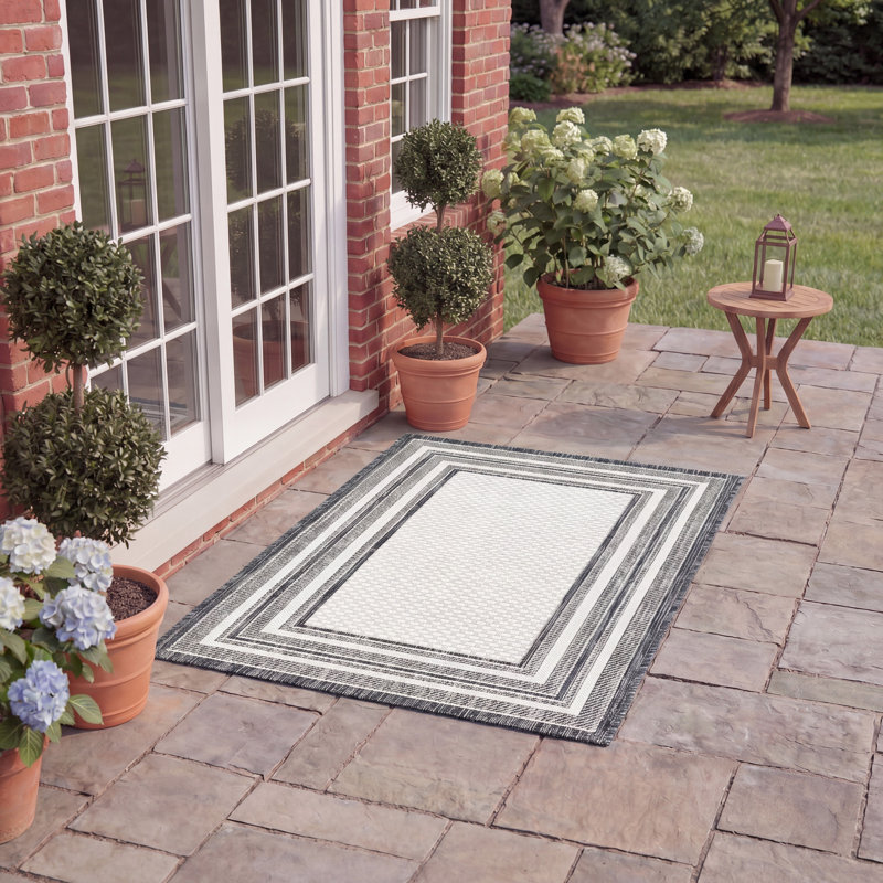 Tapis d'intérieur tissé à la machine Chancy, Rectangle 2 pi x 3 pi 7 po