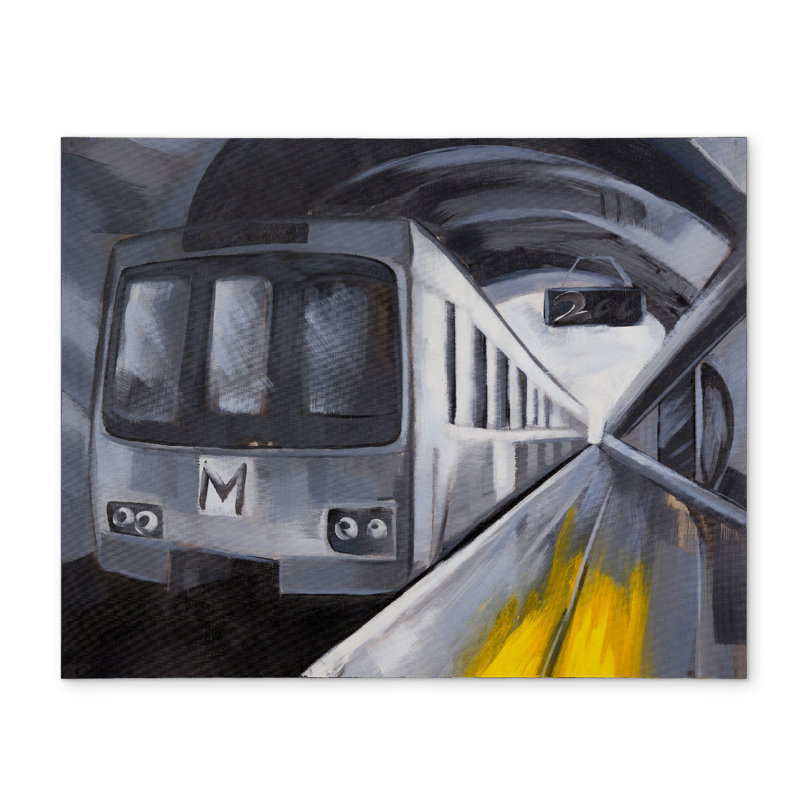 Napperon Subway Train Polyester | Décoration de salle à manger moderne