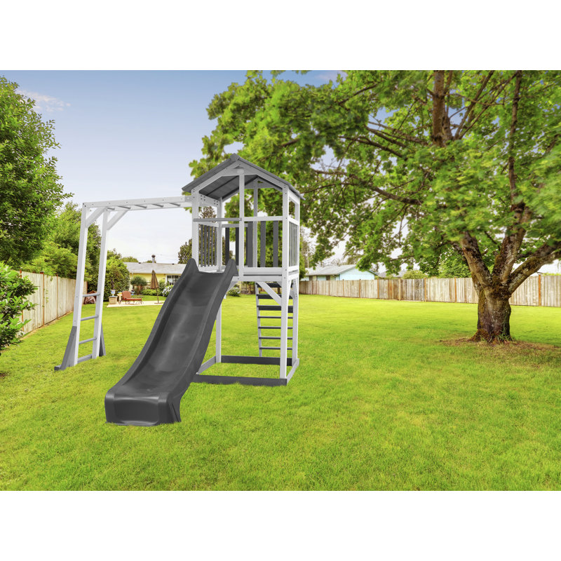 AXI 270.4cm W Wood Climber, Grey