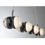 Lustre linéaire moderne à 8 lumières Lydiane