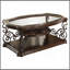 Ensemble de table basse et de table de bout 2 pièces Arrize-342340857