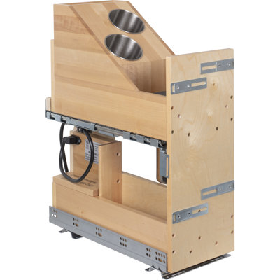Meuble-lavabo à tirette 8 po "No Wiggle" pour armoire basse standard 12 "