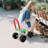 Foldable Adjustable Height Garden Rolling Stool-115761290