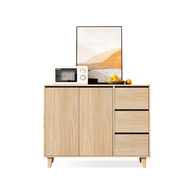 Buffet Modern Burlywood, H 36,22 po x l 39,37 po x P 15,75 po