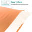 Taies d'oreiller de lit, 1800 taies d'oreiller en microfibre brossée avec fermeture à enveloppe - NTBAY-845702768-858366368