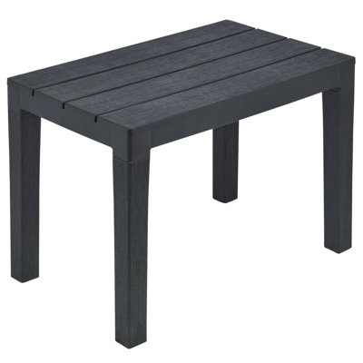 Rhine Rectangular Outdoor Side Table , 60cm cm W 45cm cm D