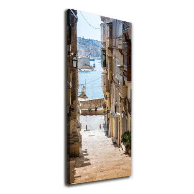 Streets In Malta - Wrapped Canvas Print