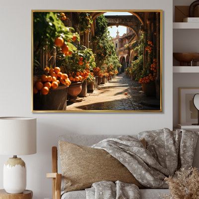 " Spain Seville Orange Trees "