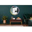 Huldar Glass Flat Wall Mirror