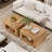 LED Lift-Top Square Coffee Table-391647743