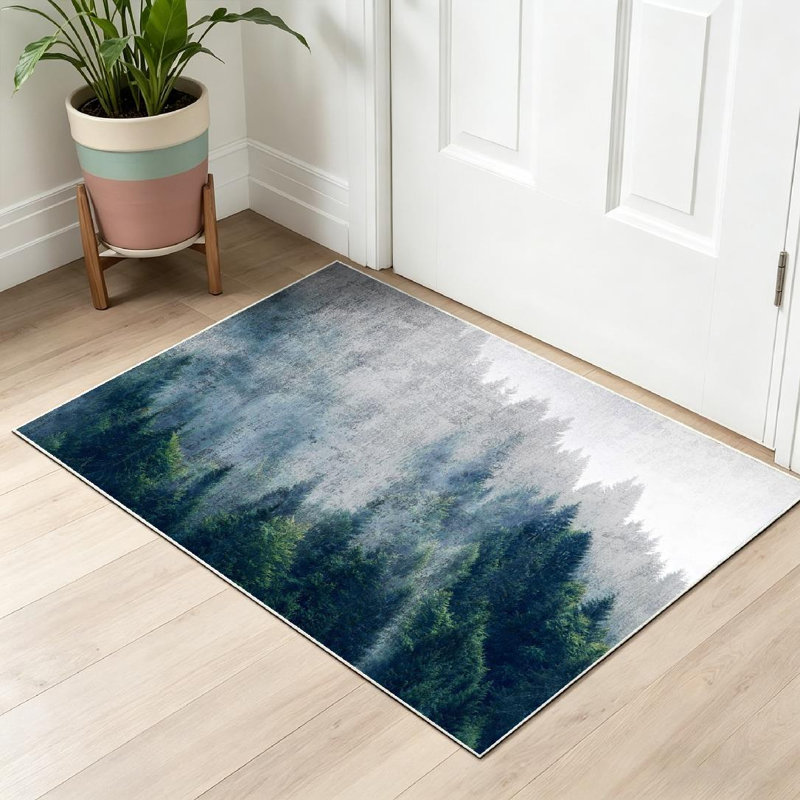 Tapis lavable à la machine Clear, Rectangle 32" x 47"