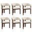 Boucle Upholstered Armchair in Beige-1862292167-1870903589