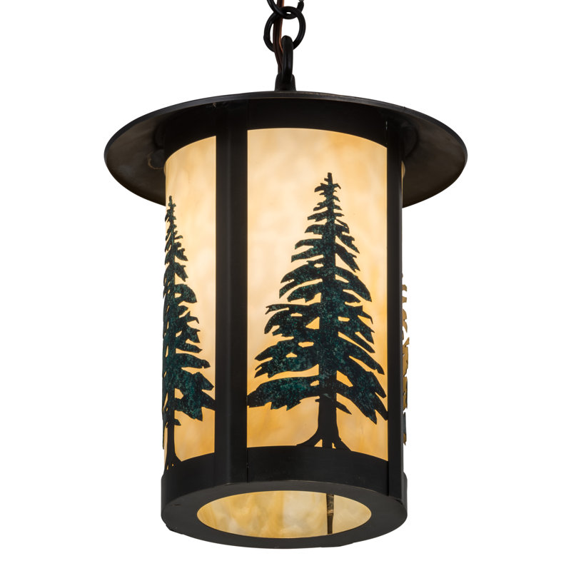 Luminaire suspendu cylindrique 1 lumières Etonbury