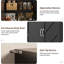 Bahut de 69 po avec 4 portes, tablettes réglables et support à micro-ondes Farmhouse Kitchen-1570375049