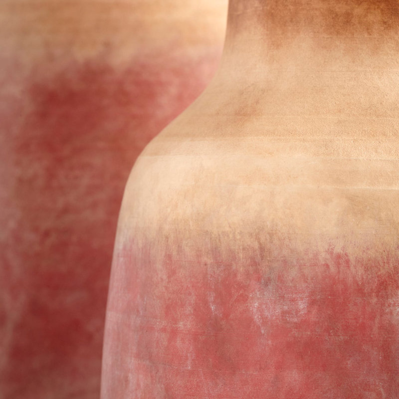 Precipice Ceramic / Porcelain Table Vase, 12'' H x 6.5'' W x 6.5'' D