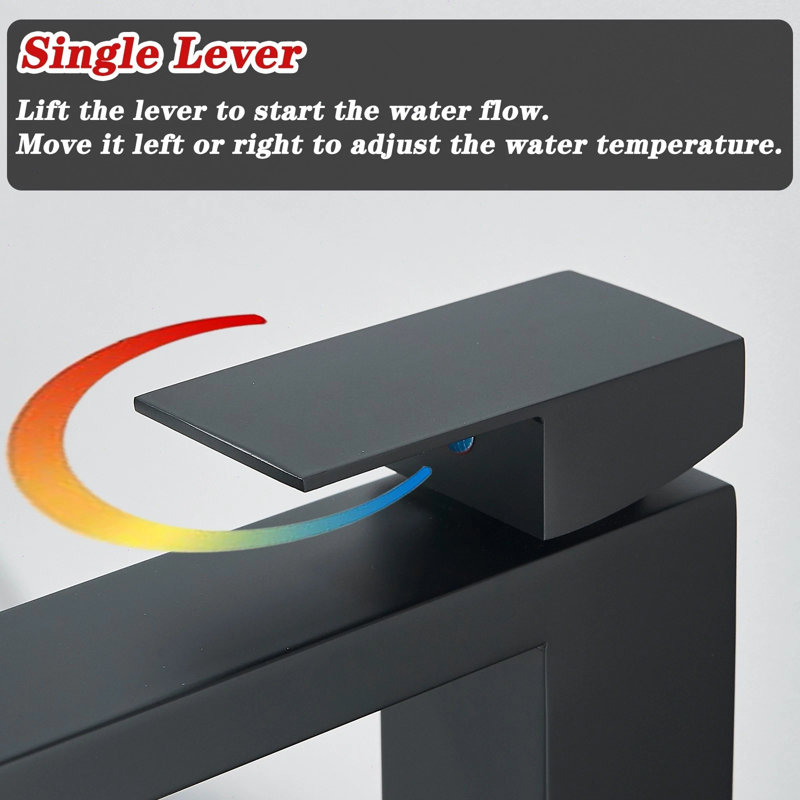 Deck -handle Bathroom Faucet