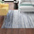 Handmade Braided Cotton Bright Blue/Navy Rug-1513105366