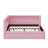 Upholstered Platform Bed With USB Ports, LED Belt-1956216196-1956216194