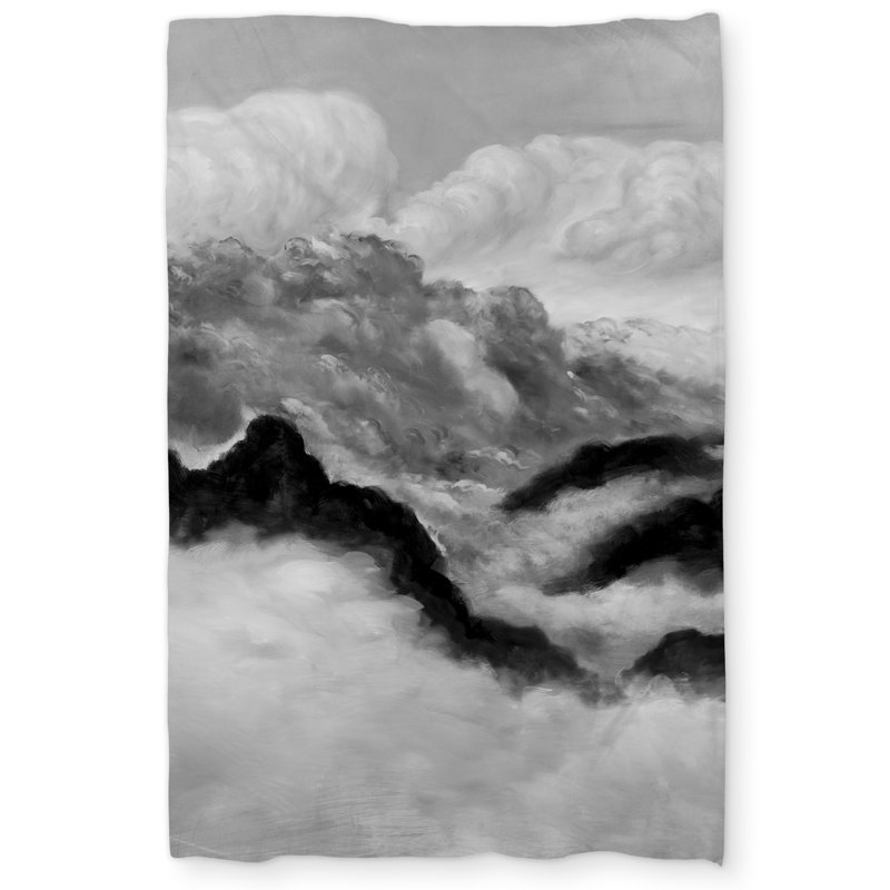 Grey Clouds Duvet Cover | Bathroom Landscapes Home Decor