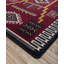 Tapis rouge / noir Busselton Southwestern-22261969