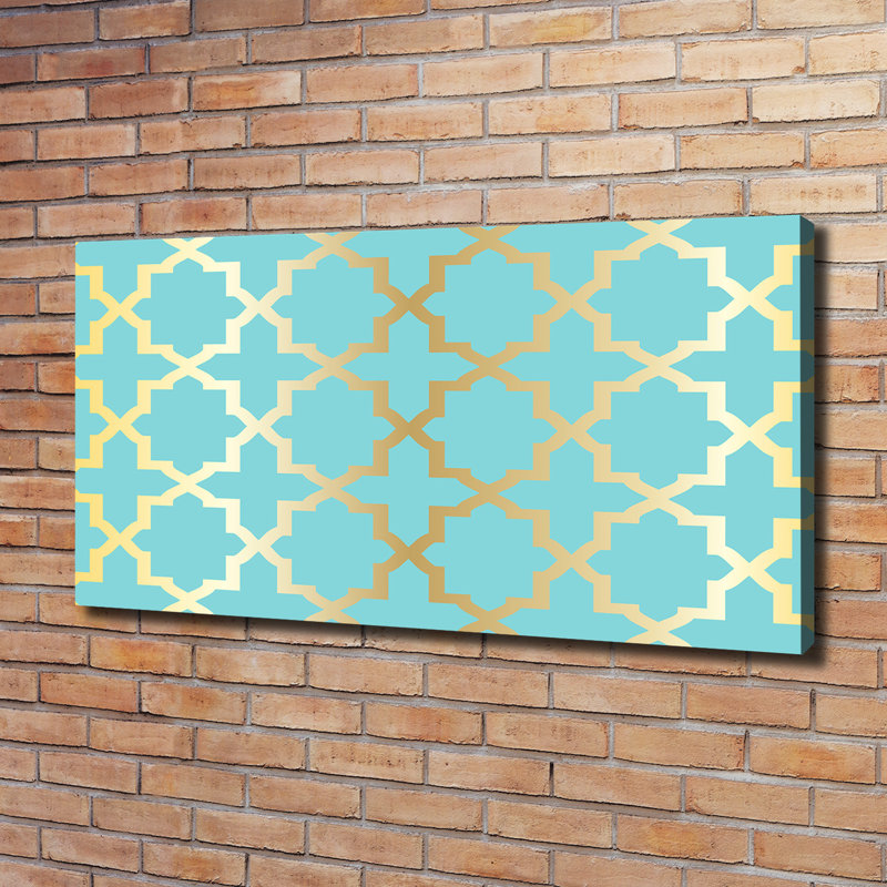 Arabic Pattern - Wrapped Canvas Print