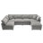 130*65" Modern Modular Cloud Sofa Bed-1268113323