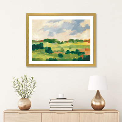 «Scattered Trees I» par Ethan Harper - reproduction