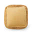 Pouf carré jaune en microfibre Spongy-2081024194