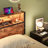 Bed Frame with Storage Headboard