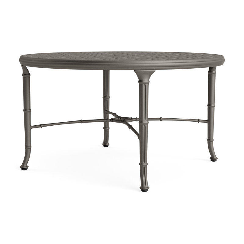 Calcutta Outdoor Round Chat Table, Mica