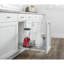 Ensemble de porte d'armoire Rev-A-Shelf pour tablettes coulissantes et poubelles