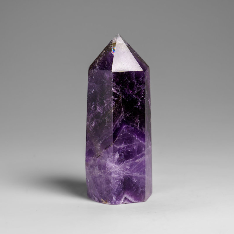 Chevron poli améthyste pointe du Brésil (137,6 grammes)