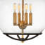 Calvin 4 - Light Unique / Statement Globe Pendant-749873598